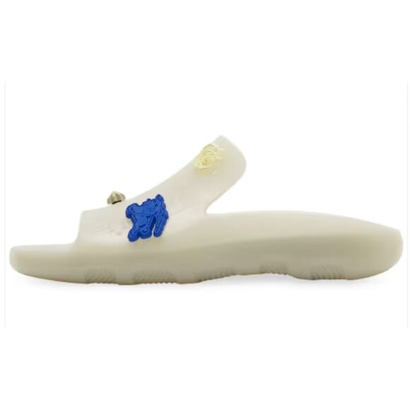 $695 NIB Burberry Stingray Rose & Knight Charm Rubber Slide Sandals Size 40(7) main image 4